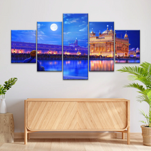 Load image into Gallery viewer, Golden Temple Harmandir Sahib In The City of Amritsar Punjab India Canvas Art Print