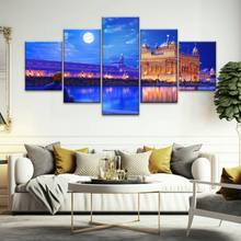 Load image into Gallery viewer, Golden Temple Harmandir Sahib In The City of Amritsar Punjab India Canvas Art Print