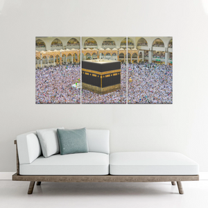 Kaaba Mecca-Muslim Islam Religion Masjid Canvas Prints Wall Art