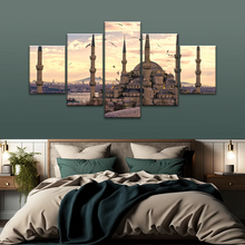 Load image into Gallery viewer, Historical Towers Of Sultan Ahmet Camii In Istanbul Turkey Canvas Prints Wall Art