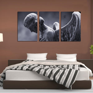 Angel Gloomy Moon Canvas Prints Wall Art Home Decor - Canvas Print Sale