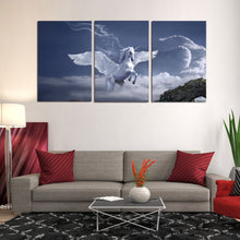 Load image into Gallery viewer, Pegasus Archway Fantasy Mystical Fairy Tales Horse Canvas Prints Home Decor Wall Art - Canvas Print Sale